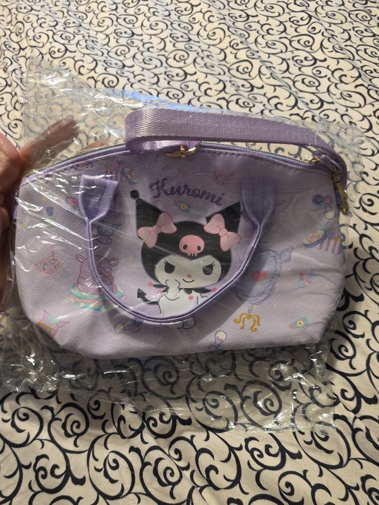 Kuromi Other - Kuromi Purse Lavender Kids Handbag Shoulder Bag 6x9"